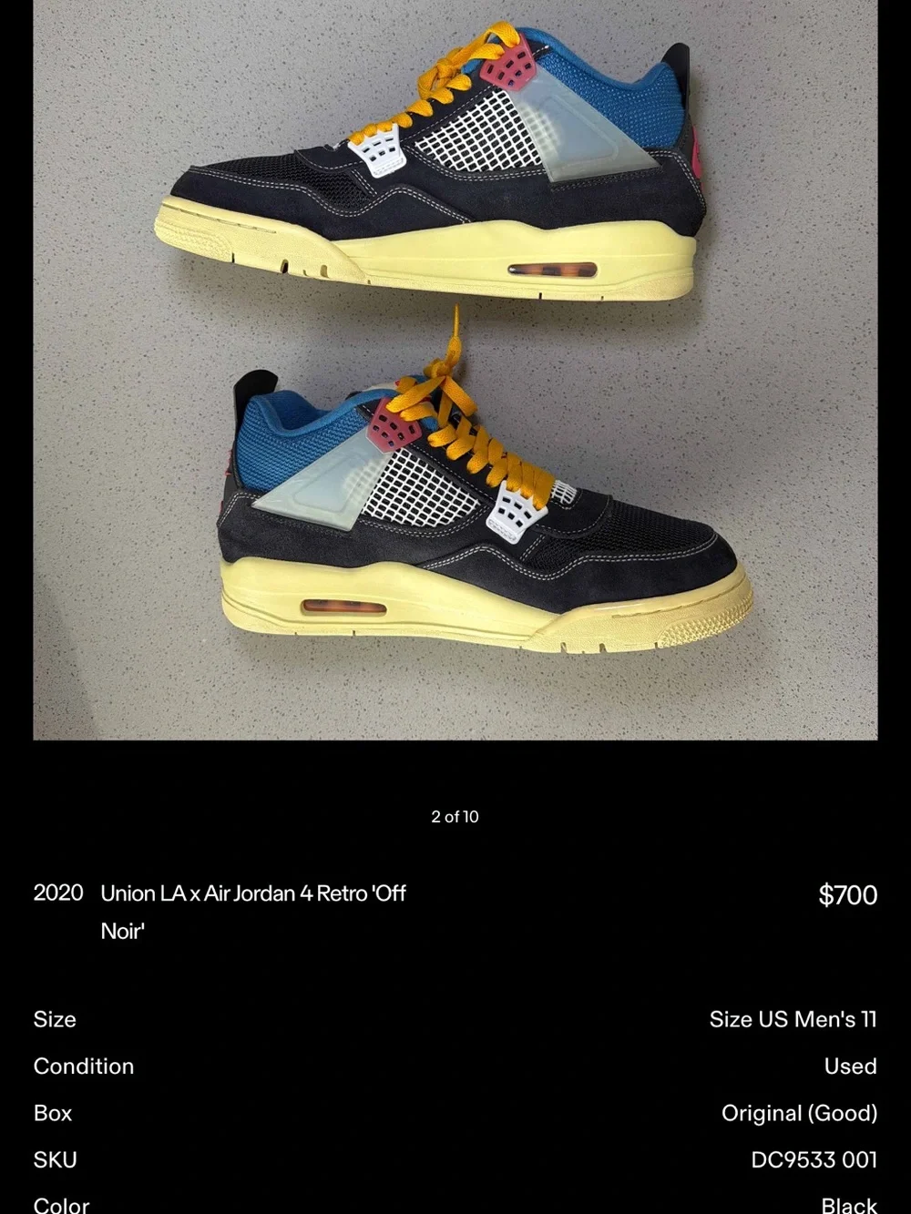 Jordan lightly worn